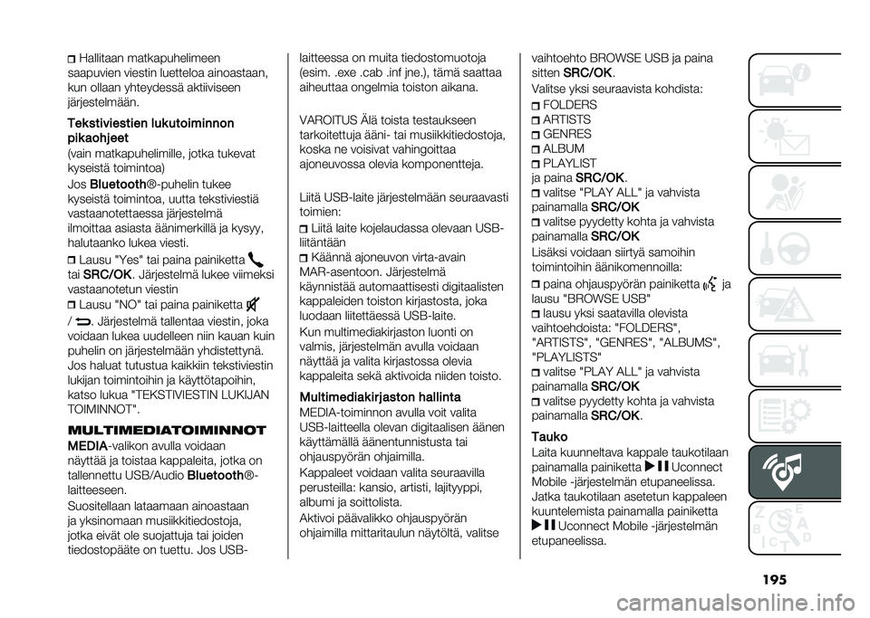 FIAT PANDA 2021  Käyttö- ja huolto-ohjekirja (in in Finnish) �����
�����
�
� ��
���
����������
��
�
������ ������� ���������
 �
����
���
�
��
��� ����
�
� ���������� �
����������
�	�