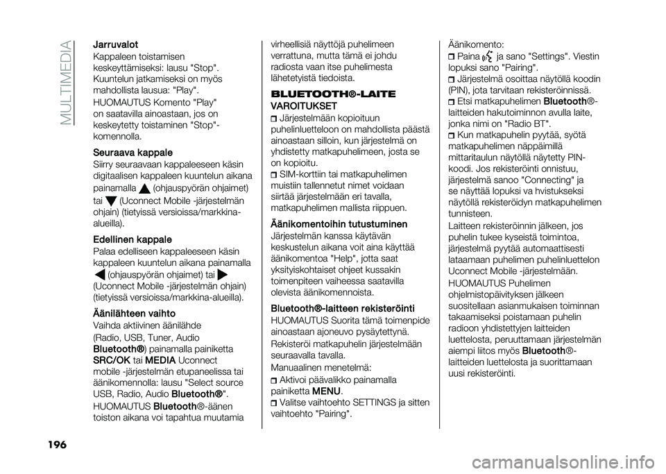 FIAT PANDA 2021  Käyttö- ja huolto-ohjekirja (in in Finnish) ��-�6���9�-�)�>�9�1
���	 �.�� � ������
�.�
���
���� ������
�����
�����������������! ��
��� �/�����/�
�.�������� �	�
���
������� 