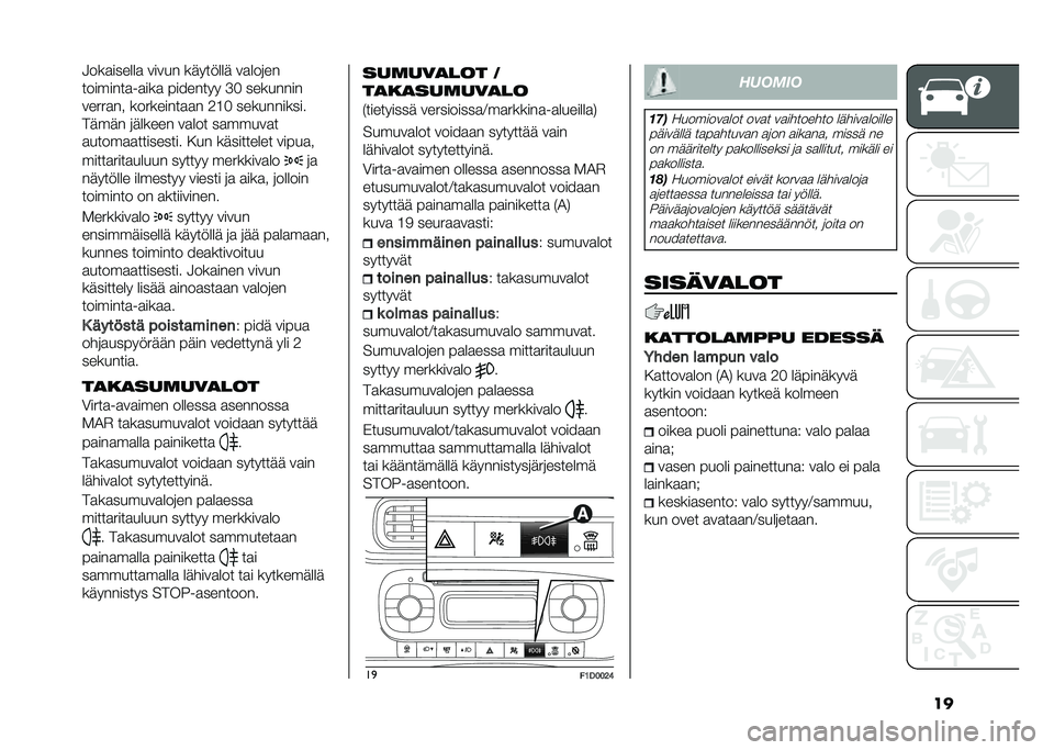 FIAT PANDA 2021  Käyttö- ja huolto-ohjekirja (in in Finnish) ���3���
������
 ����� �������� ��
���	��
��������
��
���
 �������� �?�; ��������
�����
�� ���������
�
� �*�7�; �����������
