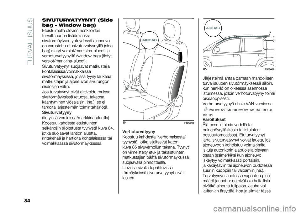 FIAT PANDA 2021  Käyttö- ja huolto-ohjekirja (in in Finnish) ���6�$�0�1���9��6�6�
�� ���������
������ ���#�5�%
�4�(�3 � ��#��5�+�0 �4�(�3�
�)������������
 ������� �����������
�����
��������� 