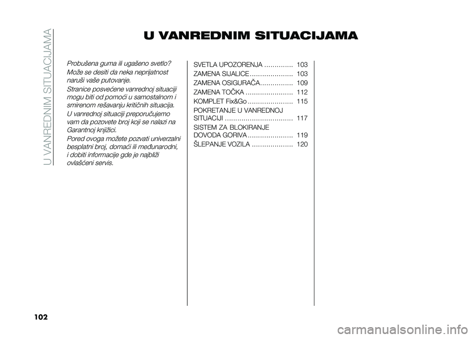 FIAT PANDA 2020  Knjižica za upotrebu i održavanje (in Serbian) �� ���8�%�+�/�6�%�<�7��&�<�9� �8�B�<�=�8�7�8
��� � ������ ��� ������"�����
���	������ ���� ��
� �������	 �����
�	�[
�7�	�#� �� ������ �� �