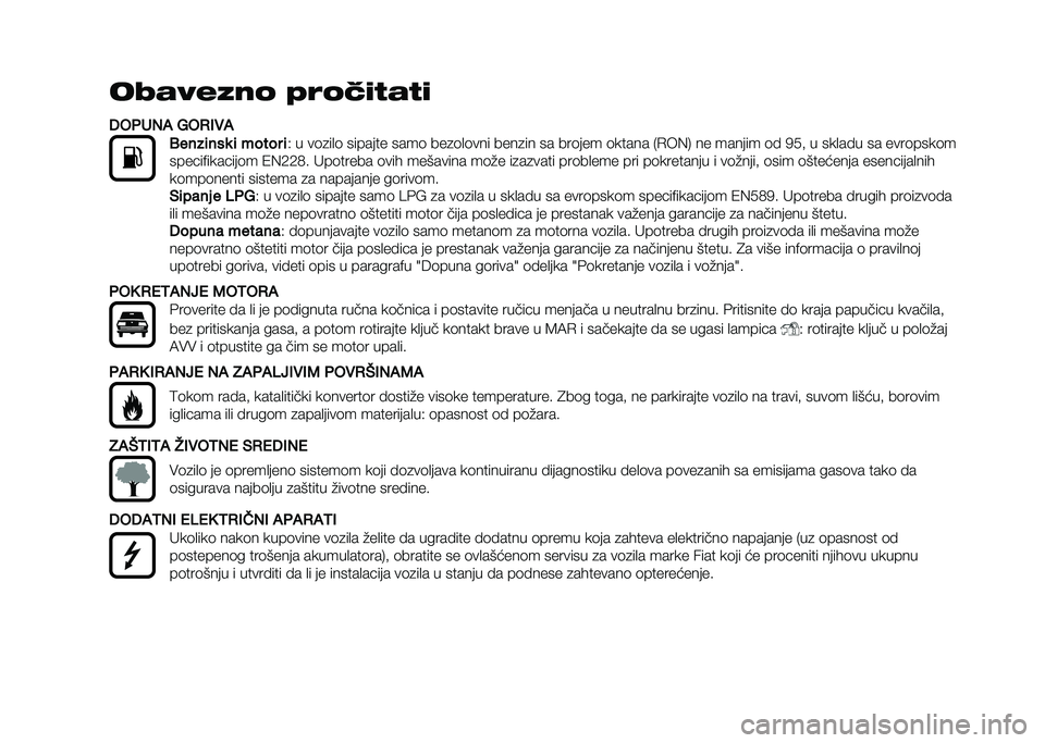 FIAT PANDA 2020  Knjižica za upotrebu i održavanje (in Serbian) ��������	 �
��	��
����
�)�*���� �+�*�,�-�"�
�.����	���
 �	 ����� �	
�) � ��	�
��
�	 ������� ����	 ���
�	�
�	��� ����
�� �� ���	��� �	�����