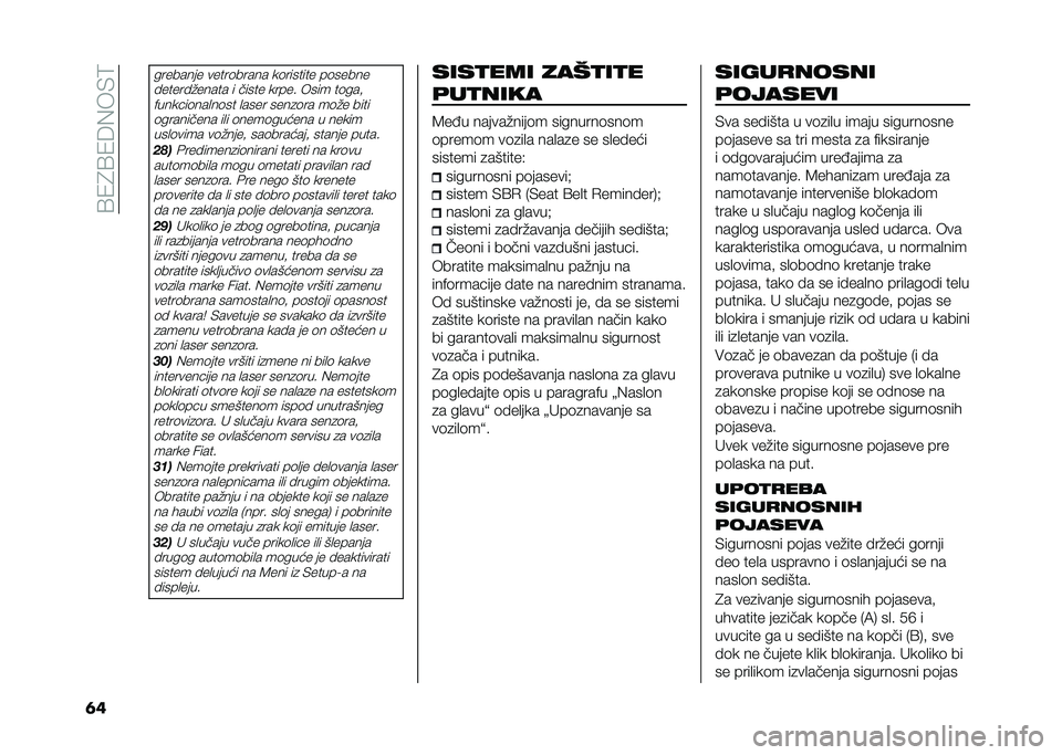 FIAT PANDA 2020  Knjižica za upotrebu i održavanje (in Serbian) ��>�/�4�>�/�6�%��&�9
�	�
�������� �����	����� ��	������� ��	�����
�������#����� � ����� ����� ���� ��	���!�"������	���
��	�� �

