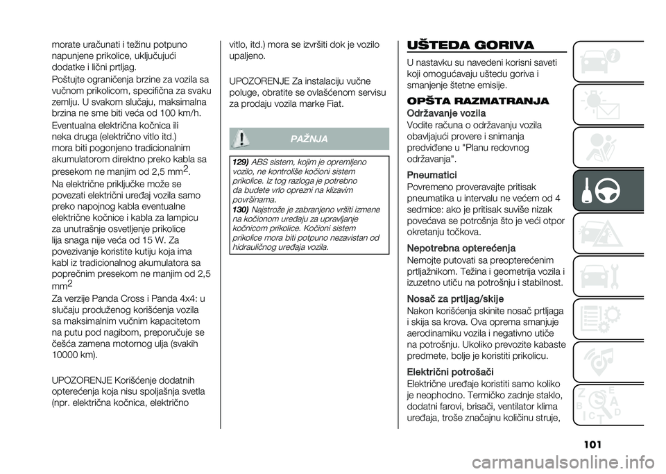 FIAT PANDA 2021  Knjižica za upotrebu i održavanje (in Serbian) �����	���� ��������� � ���#��� ��	�����	
��������� �����	�
����! ���
��������
��	����� � �
���� ����
����
��	������ �	��