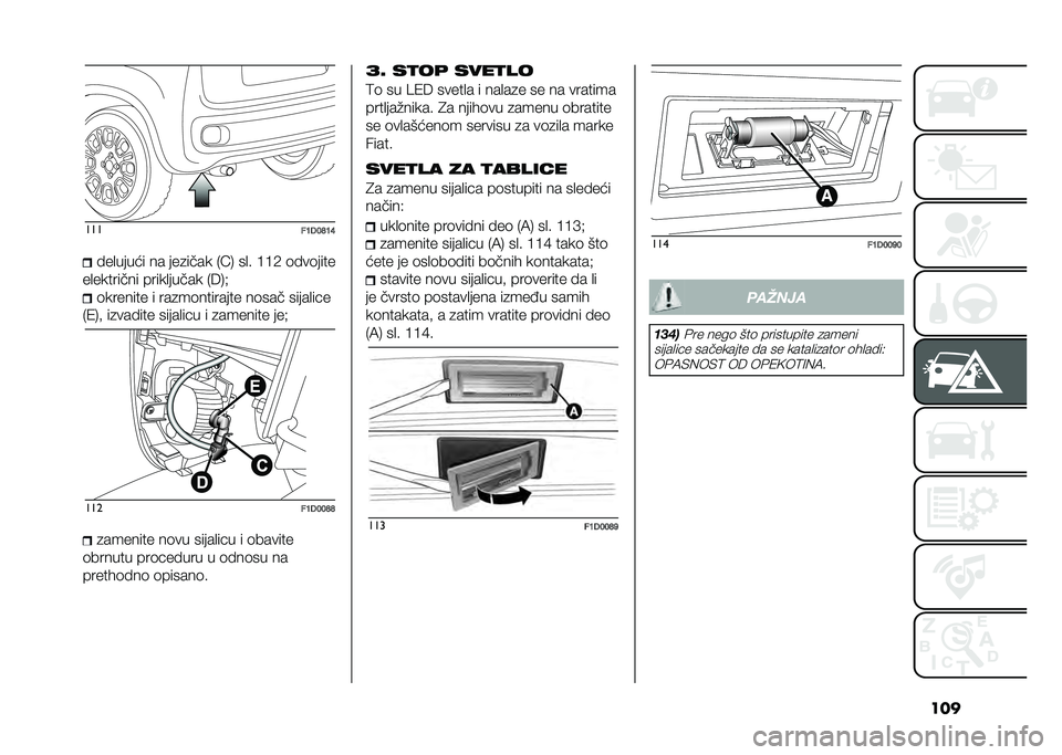 FIAT PANDA 2021  Knjižica za upotrebu i održavanje (in Serbian) ������
��7�)�8�A�7�=���
����� �� ���
���� �*�E�, ��
� �?�?�0 �	���	����
��
�������� �����
����� �*�6�,�$ �	������� � ���
��	�������� 