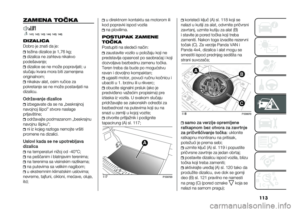 FIAT PANDA 2021  Knjižica za upotrebu i održavanje (in Serbian) ��������� �����
�7�=�7�: �7�=�<�: �7�=�9�: �7�=�=�: �7�=�;�: �7�=�>�:
� ������"�
�6�	���	 �� �
���� �� ���) ���#��� ���
��
��� �� �?�!�J�I ���$
���
��