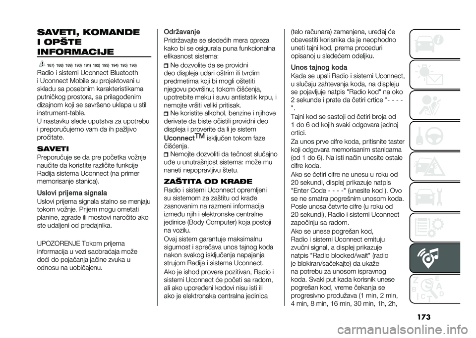 FIAT PANDA 2021  Knjižica za upotrebu i održavanje (in Serbian) ��
��������L ������ �
� ���(��
���%�����"���
�7�A�@�: �7�A�A�: �7�A�?�: �7�?�8�: �7�?�7�: �7�?�<�: �7�?�9�: �7�?�=�: �7�?�;�: �7�?�>�:
�+����	 � ������� � ��	�