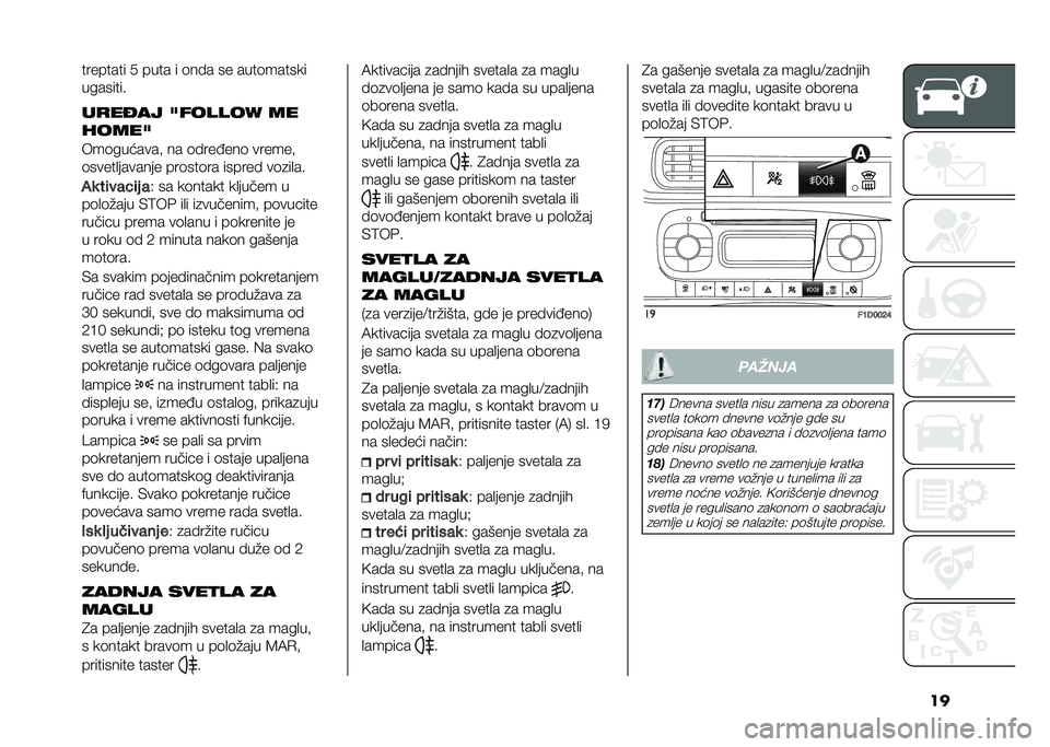 FIAT PANDA 2021  Knjižica za upotrebu i održavanje (in Serbian) ���������� �. ���� � �	��� �� ����	������
��������
������ �,�%�����- ��
�$����,
���	�������! �� �	����<���	 ������!
�	�����
