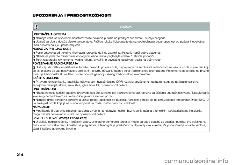 FIAT PANDA 2021  Knjižica za upotrebu i održavanje (in Serbian) ������������� � ���� ������!�����
�
������
����2�,��4��� �*��,�1�3� �%���	��� ��	�
��� �� �	���	����	� ������	��) ��	�#� ��	����
