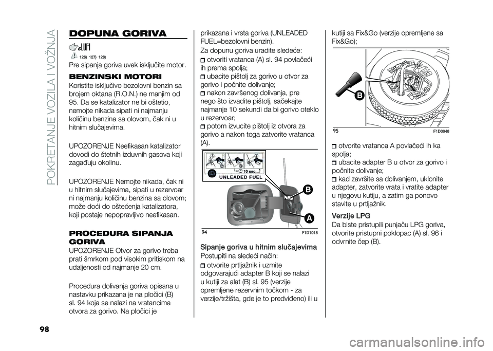 FIAT PANDA 2021  Knjižica za upotrebu i održavanje (in Serbian) ����D�+�/�:�9�%�@�/����4�=�2�9��=����M�%�@�9
�� � ����� �#�����
�7�<�>�: �7�<�@�: �7�<�A�:
��� ������� ��	���� ���� ����
������ ��	��	��
�����