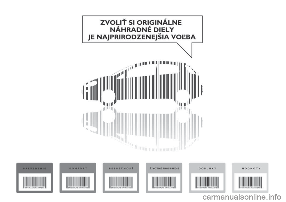 FIAT PUNTO 2020 Návod na použitie a údržbu (in Slovak) FIAT PUNTO 2020 Návod na použitie a údržbu (in Slovak)