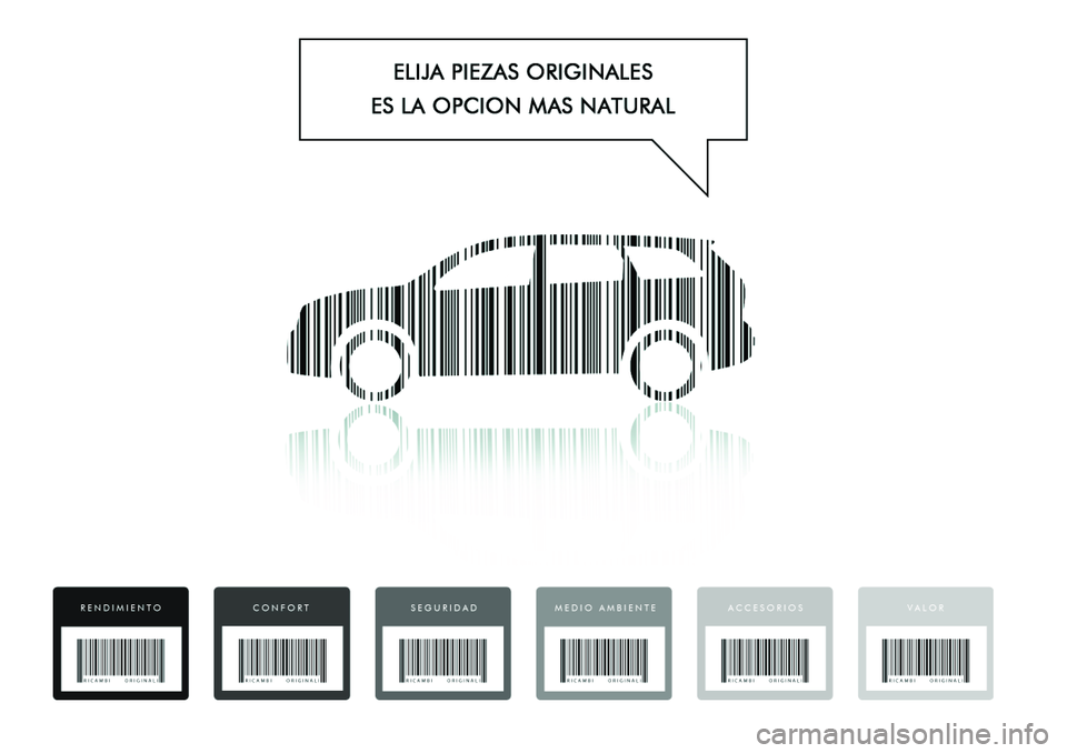FIAT FREEMONT 2012 Manual de Empleo y Cuidado (in Spanish) FIAT FREEMONT 2012 Manual de Empleo y Cuidado (in Spanish)
