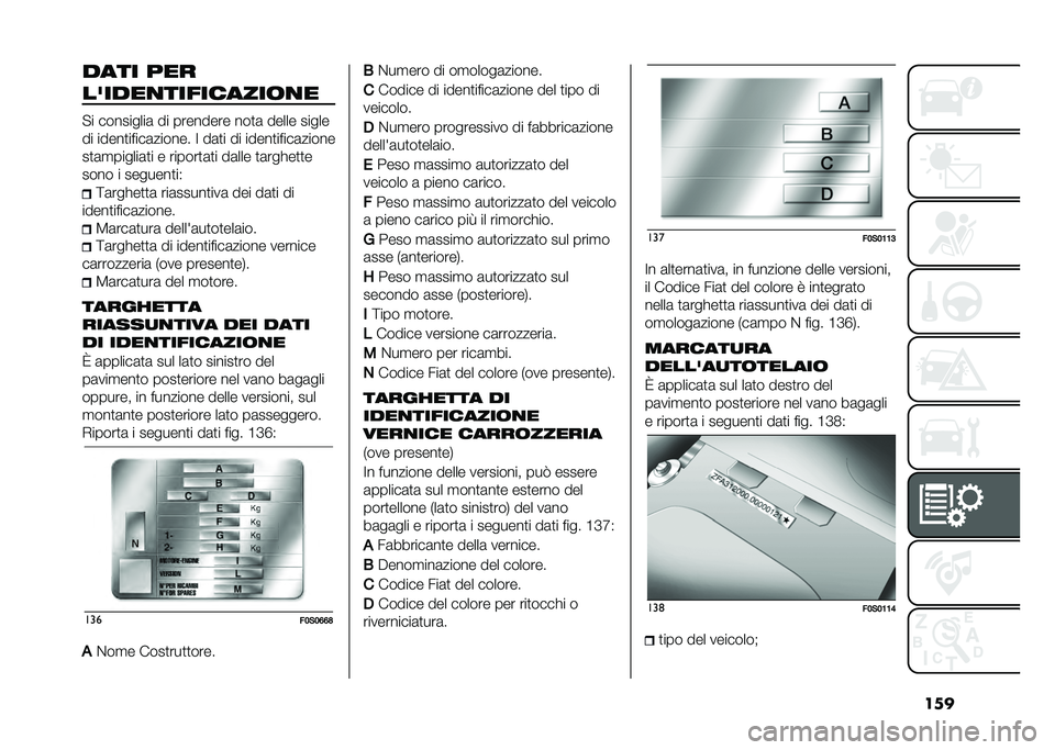 FIAT 500 2021  Libretto Uso Manutenzione (in Italian) ������� ���
��6����
���������	�
�
� � ���������	 �� �������� ���
�	 ����� �����
�� �����
�����	������ �; ��	�
� �� �����
�