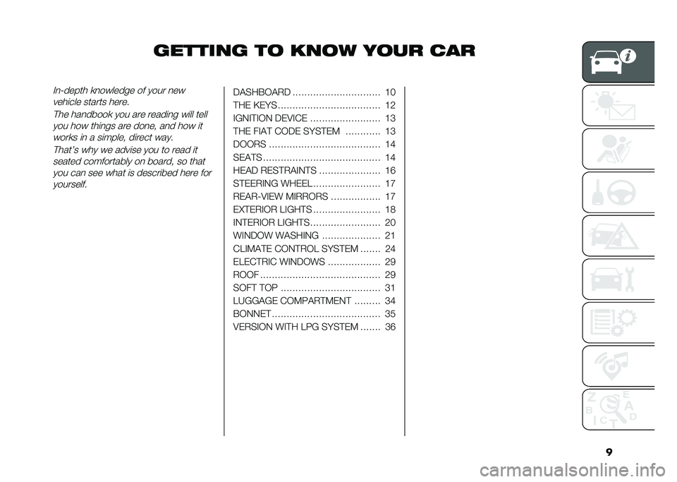 FIAT 500 2021  Owner handbook (in English) �
������� ��
 ���
� ��
�� ����"�
�=����� �
�
������� �� ���� �
��
����	��� ������ �����
� �� ���
�����
 ��� ��� �����	�
� ��	