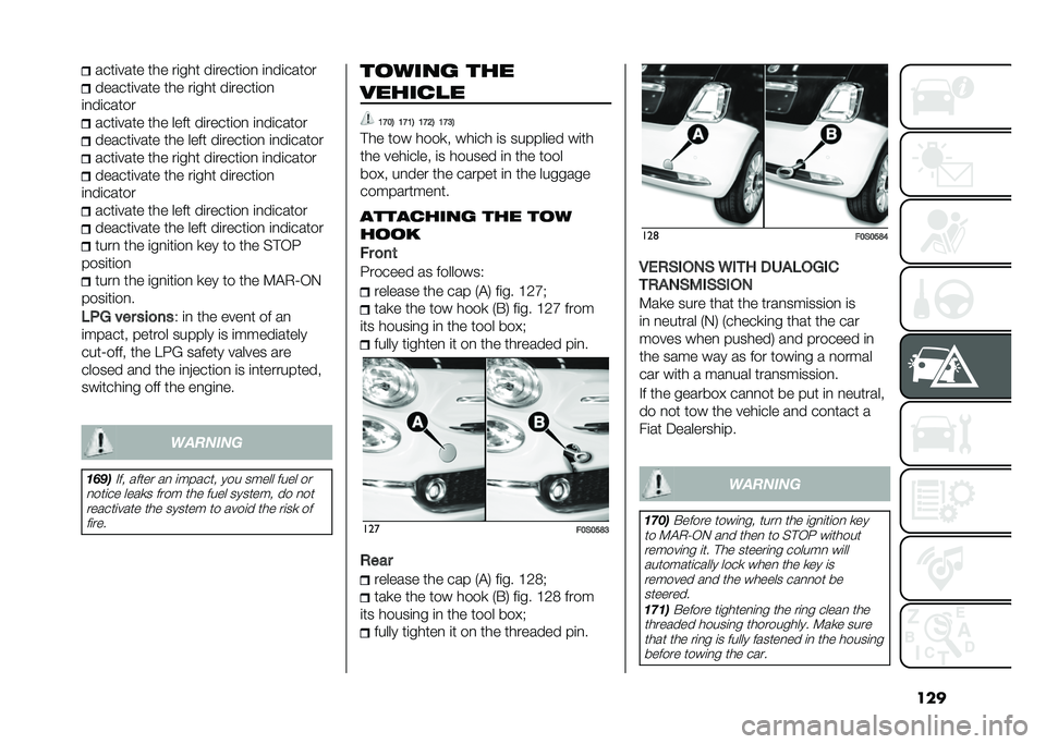FIAT 500 2021  Owner handbook (in English) �������	���� ��� ��	��� ��	�����	��
 �	�
��	�����
������	���� ��� ��	��� ��	�����	��
�	�
��	����� ����	���� ��� ���� ��	����