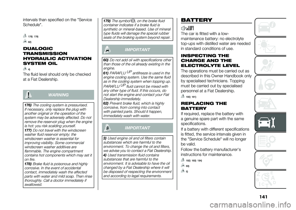 FIAT 500 2021  Owner handbook (in English) ����	�
������� ����
 �����	��	�� ��
 ��� �8�$����	��
�$��������8�
�6�?�@�9 �6�?�>�9
�4�8�9
�����
���
�����������
�
��������� ������