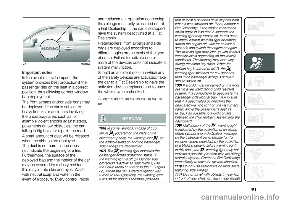 FIAT 500 2021  Owner handbook (in English) ����
�!�3�(�3�6�3�4
���#�
� �	���	 ��
�	��
�"�
 ��� ����
� �� � ��	�� �	������ ���
������ �����	��� ���� ��������	��
 �	� ���
������