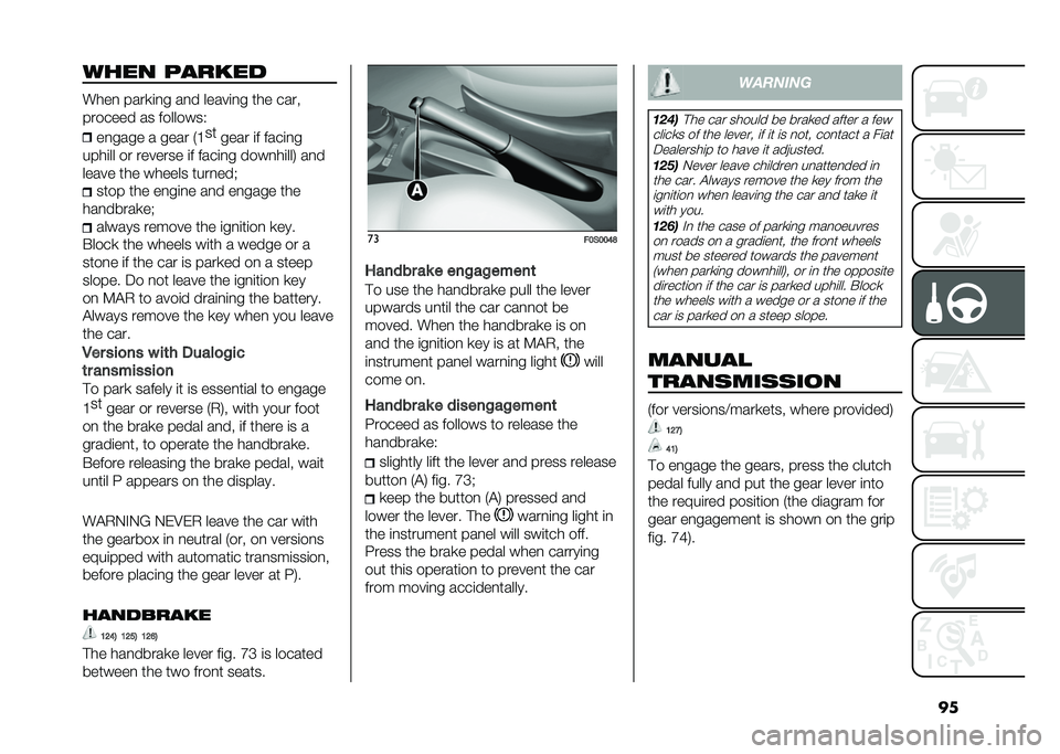 FIAT 500 2021  Owner handbook (in English) ������ ������
����
 ����
�	�
� ��
� �����	�
� ��� ����
������� �� ��������)
��
���� � ���� �*�A
��
���� �	� ����	�
�
����	�� 