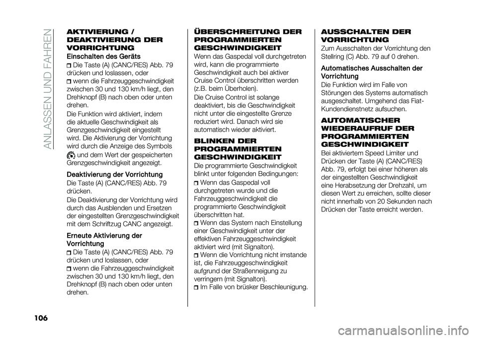 FIAT 500 2021  Betriebsanleitung (in German) ��(�,�"�(����,��@�,�-���(�/�7��,
���	 ��������
���	 �
����������
���	 ���
���
�
�������	
�2��
�� ������
 ��� ��� �&��
�-��	 �$��
��	 �6�(�8 