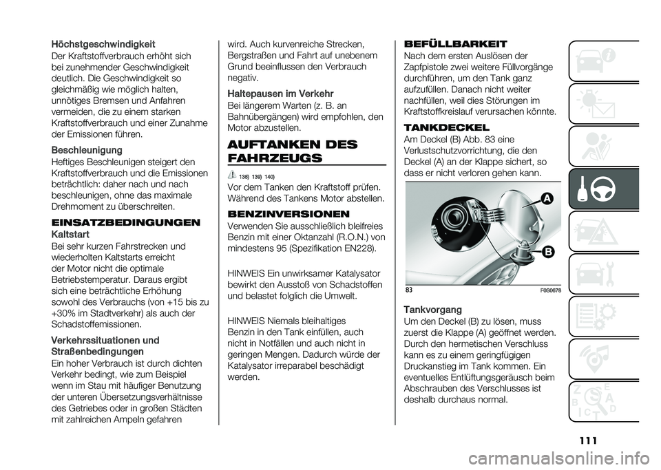 FIAT 500 2021  Betriebsanleitung (in German) �����,� ������� ��% ��
����! ���
�-�	� �0���#��
���#�#��	������� �	���!�� �
���
��	� ����	���	���	� �+�	�
����������	��
��	������� �