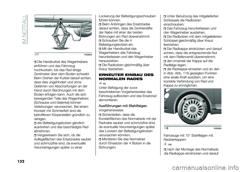 FIAT 500 2021  Betriebsanleitung (in German) ��
�)��,�5�$��(�"�"
��� ���
��:��:�;�B�A�-��	 �/��������	� ��	�
 ����	���	��	��
�	���#�&���	� ��� ���
 ������	��
���������	��� ���
 ���
 �7