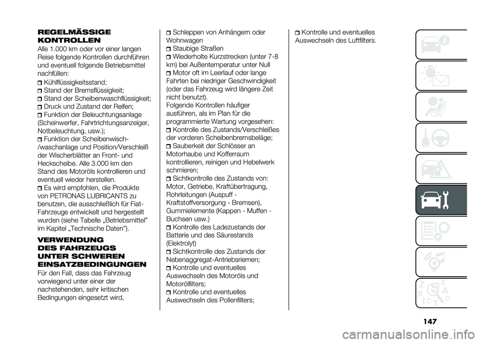 FIAT 500 2021  Betriebsanleitung (in German) ���
�
��	��
��?����	�
�����
��
�
��
�(���	 �H��I�I�I �� ���	� ��� �	���	� �����	�
�7�	��
�	 �#����	���	 �0��������	� ������#�&���	�
��� �	�