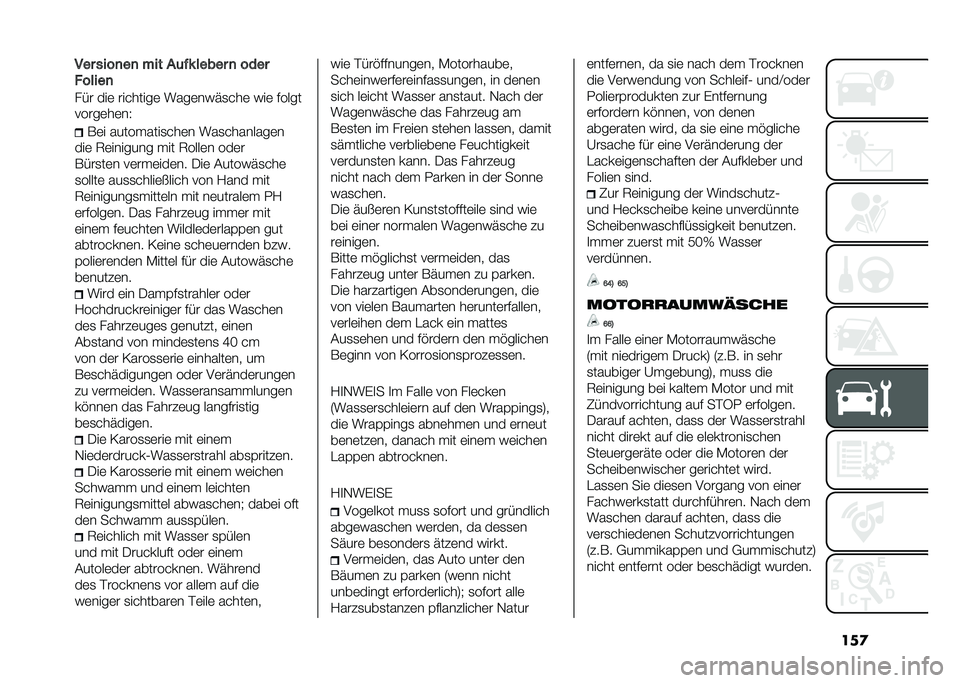 FIAT 500 2021  Betriebsanleitung (in German) ���
��� ����
��
 �#�� ��	�"�! ����� �
 ����
������

��&� ���	 ��������	 ����	����
���	 ���	 �#����
�����	��	��4
��	� ���������
���	