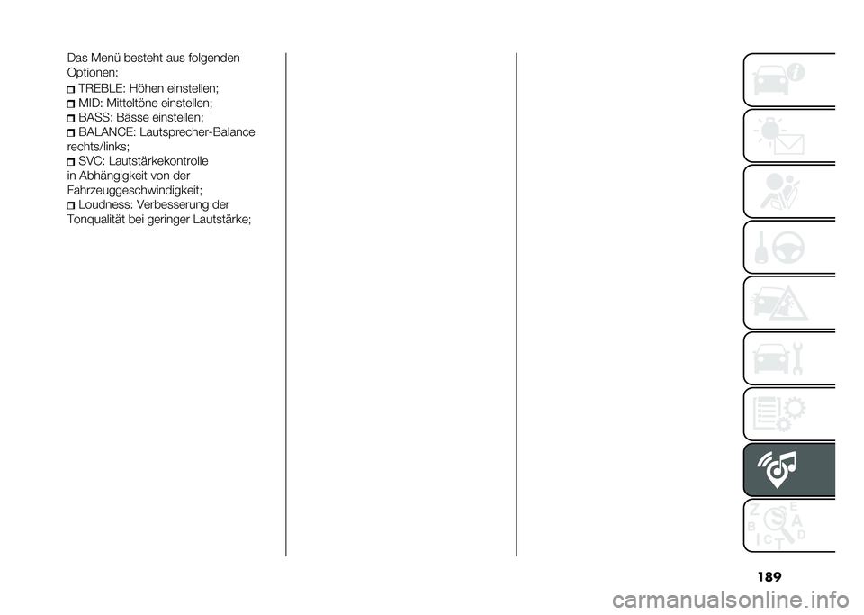 FIAT 500 2021  Betriebsanleitung (in German) ����-��
 �)�	��& ��	�
��	�� ���
 �#����	���	�
�5�%�����	��4
�$�7���"��4 �/�!��	� �	���
��	���	��*
�)�
�-�4 �)����	���!��	 �	���
��	���	��*
��(���4 ���