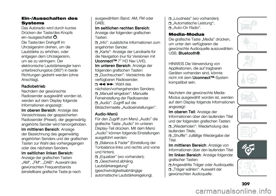 FIAT 500 2021  Betriebsanleitung (in German) �����,�"����)����$�.�#�(�!�" �0�!�
��8��(�!�-�
�-��
 �(�������� ���� ����� �����	�
�-��&���	� ��	� �$��
��	�A��	�
 �0���%�#�
�	���1�A���
��	�
��