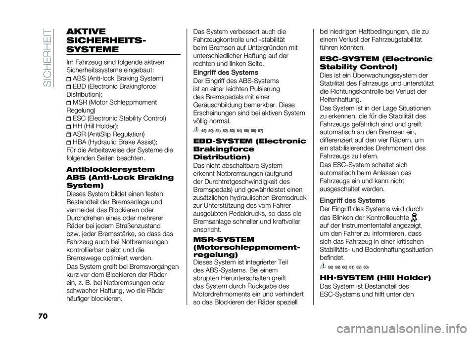 FIAT 500 2021  Betriebsanleitung (in German) ���
�J�/��7�/��
�$
�
� �������
������
������
�
� ������	�� �
��� �#����	���	 ������	�
�����	���	���
�
�?�
��	��	 �	����	�����4
�(�� �6�(