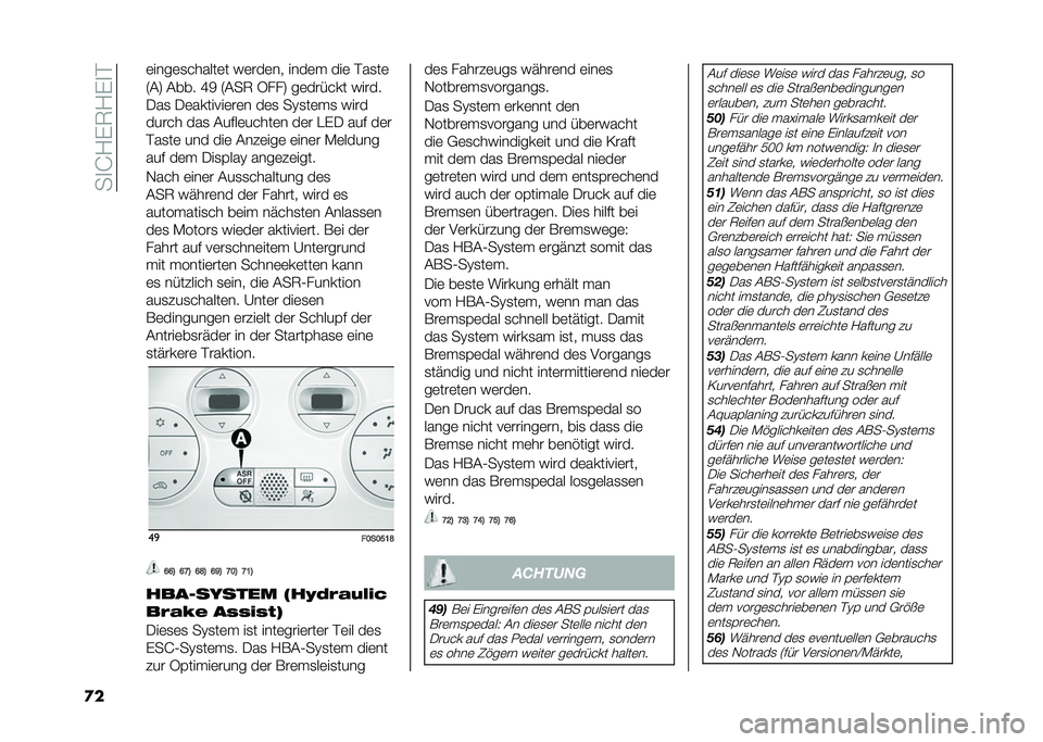 FIAT 500 2021  Betriebsanleitung (in German) ���
�J�/��7�/��
�$
�
� �	����	�
������	� ��	���	�� ����	� ���	 �$��
��	
�6�(�8 �(��� �M�9 �6�(��7 �5���8 ��	���&��� �����
�-��
 �-�	�������	��	� �