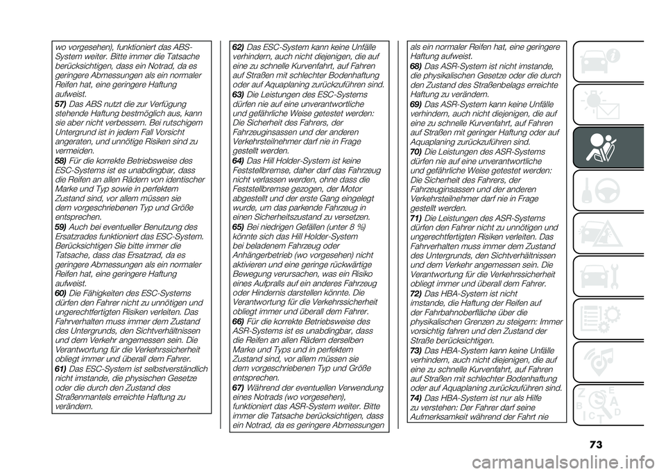 FIAT 500 2021  Betriebsanleitung (in German) �
��� �����	�
�	��	��8� �#���������	�� ���
 �(���1
��?�
��	� ��	���	�� �����	 ����	� ���	 �$���
����	��	��&���
�������	�� ���
�
 �	�� �,�