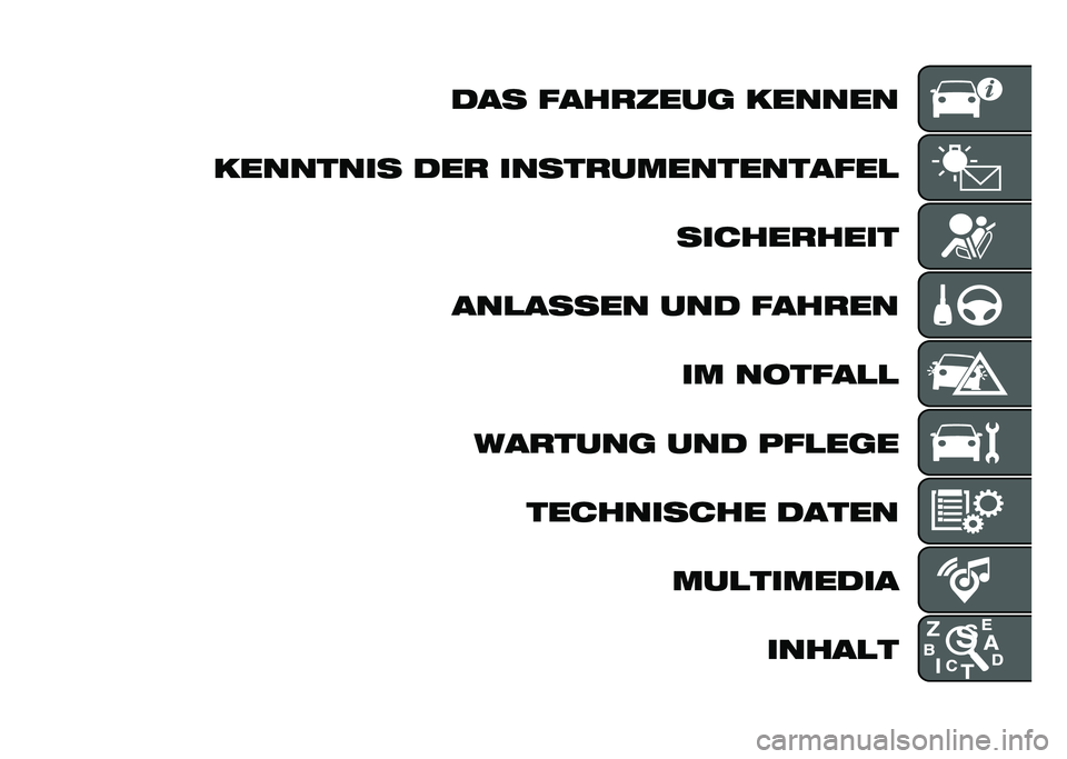 FIAT 500 2021  Betriebsanleitung (in German) ��� ����
����	 ������
�������� ���
 �����
������������
 ������
����
���
����� ��� ����
�� �� ������
�

���
����	 ��� ��