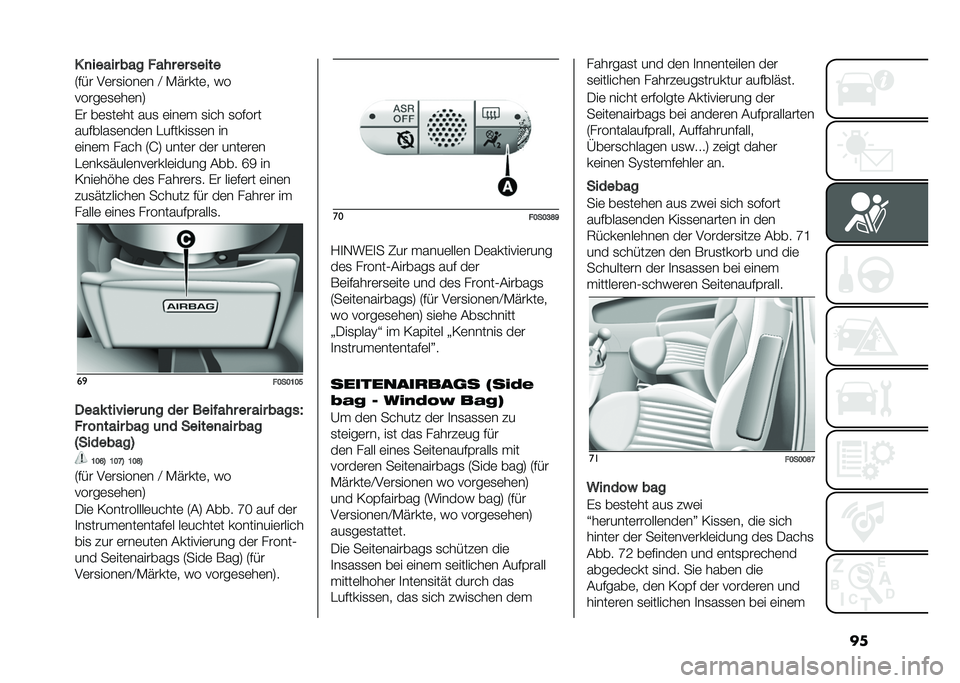 FIAT 500 2021  Betriebsanleitung (in German) ��� �
����� ��� ���� �� �����
�6�#�&� ��	��
����	� �A �)�����	� ��
�����	�
�	��	��8
�� ��	�
��	�� ���
 �	���	� �
��� �
��#���
���#����
