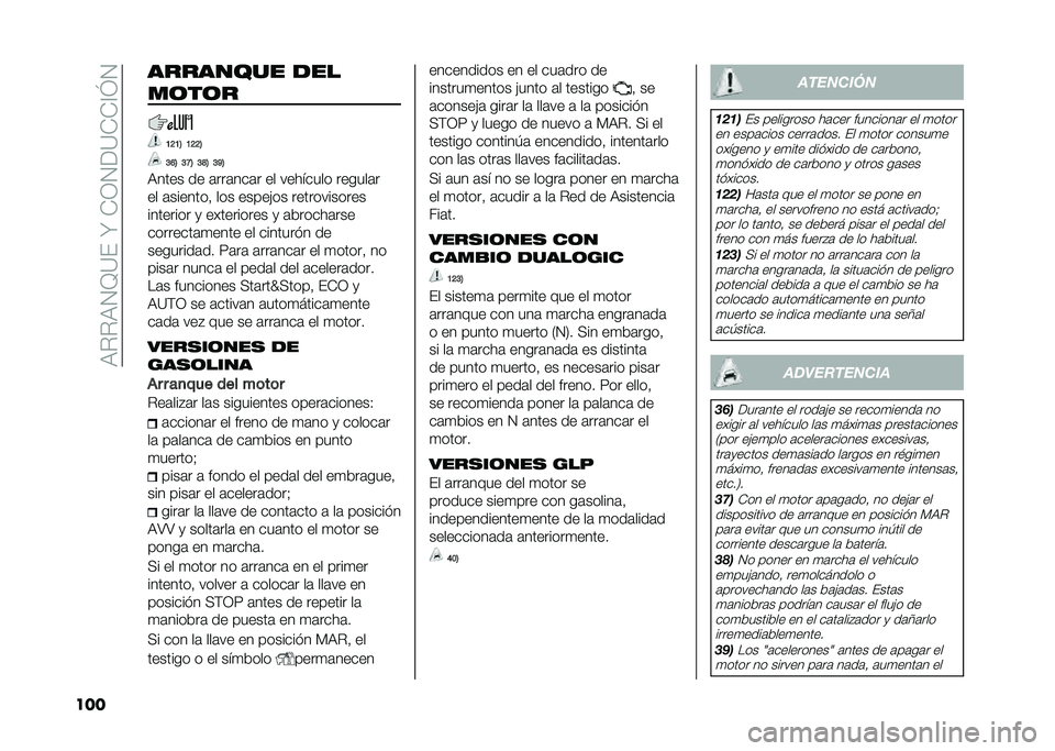 FIAT 500 2021  Manual de Empleo y Cuidado (in Spanish) ��)�"�"�)�1�B�=���N��*�0�1�<�=�*�*�?�J�1
��� �������� ���
��	��	�
�=�?�=�@ �=�?�?�@
�A�;�@ �A�F�@ �A�G�@ �A�E�@
�)���� �� �	���	���	� �� �������� ������	