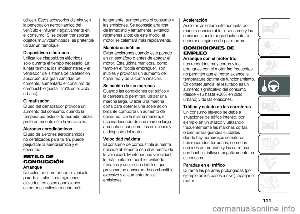 FIAT 500 2021  Manual de Empleo y Cuidado (in Spanish) ������������ ����� �	��������� ����
����
��
��	 �������	���� �	��������
���	 ���
�������� � ������
�� ����	����	�
����