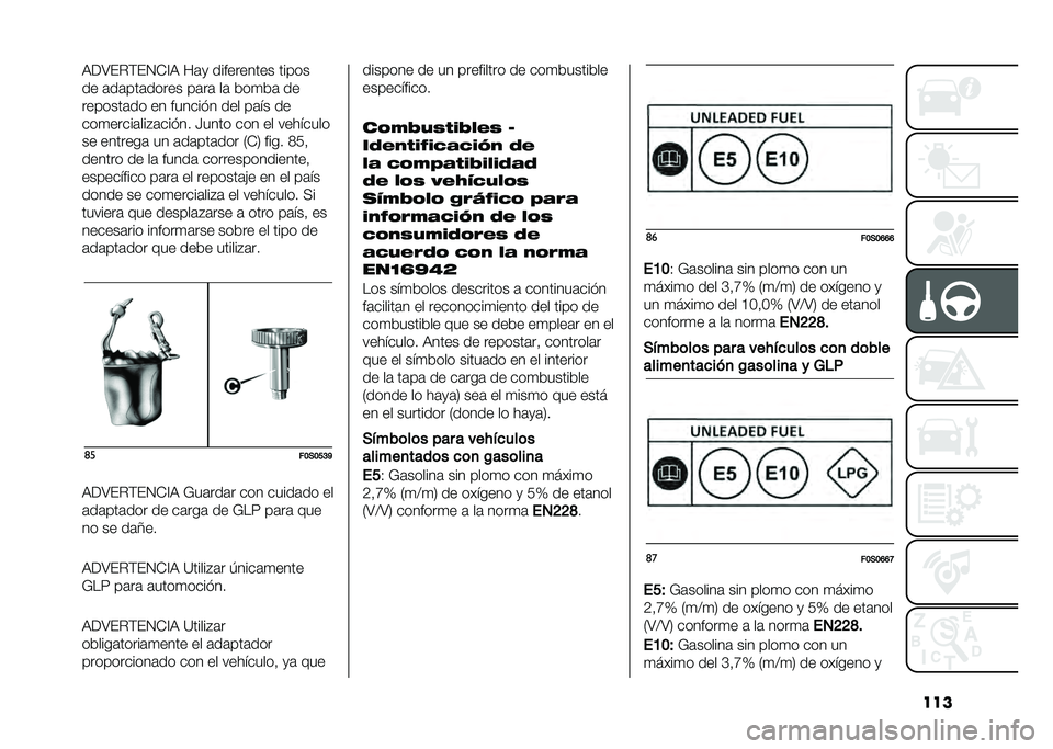 FIAT 500 2021  Manual de Empleo y Cuidado (in Spanish) ����)�<�;��"�$��1�*�?�) ��	�
 ���������� �����
�� �	��	���	����� ��	��	 ��	 ���
��	 ��
�������	�� �� ������� ��� ��	�� ��
���
����