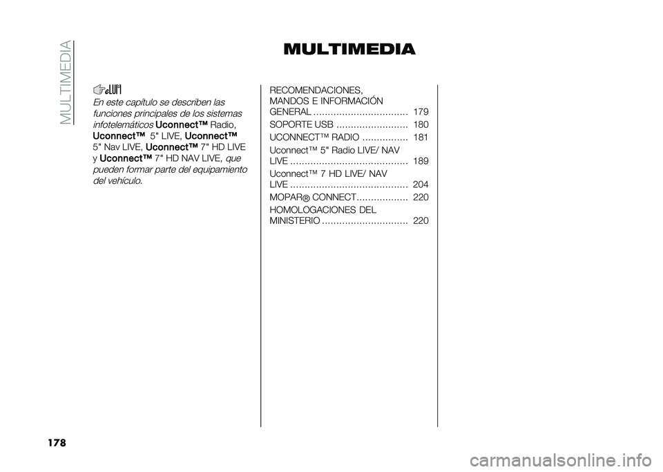 FIAT 500 2021  Manual de Empleo y Cuidado (in Spanish) ��%�=��$�?�%��<�?�)
��
� ����������
�� ���� ��	������ �� ��������� ��	�
��������� ��������	��� �� ��� ������
�	�
��������