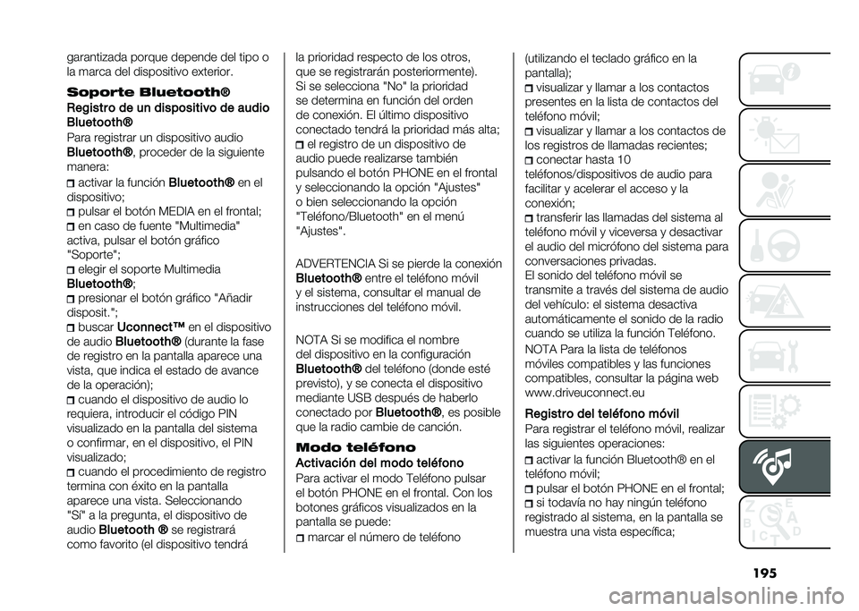 FIAT 500 2021  Manual de Empleo y Cuidado (in Spanish) �����	��	����#�	��	 ������ ������� ��� ���� �
��	 �
�	���	 ��� ����������� ���������
�
�)�(�)�&�*� �
����*�)�)�*�:�O
�+��0���� �	 �� 