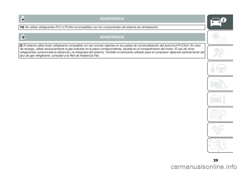 FIAT 500 2021  Manual de Empleo y Cuidado (in Spanish) �������
������
�	��
�1� ������#�	� ���������	���� �"�@�5 �� �"�@�C�D�	 �����
��	������ ��� ��� ���
�������� ��� ������
�	 �� ��