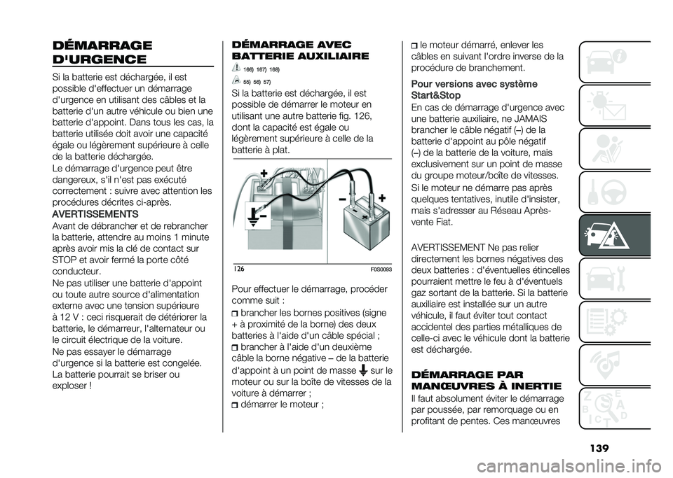 FIAT 500 2021  Notice dentretien (in French) �����	��
���
��
�������
��
��
 �	� � ������
� ��� ���������� �
�	 ���
�����
� �	� ����������� ��
 ���������
�������
�� ��
 �