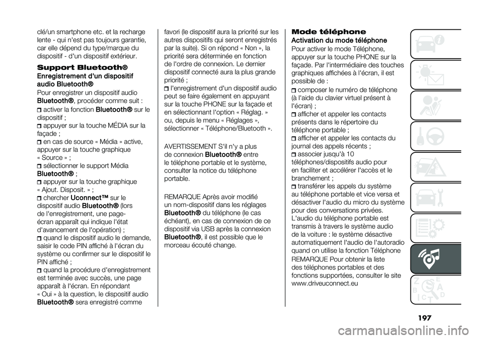FIAT 500 2021  Notice dentretien (in French) ���
��	��@��
 ���������
� ���� �� �	� ��������
�	��
�� �> ���
 �
���� ��� ����=���� �����
��
��
��� ��	�	� �����
� �� ��*���@���