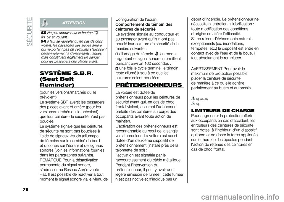 FIAT 500 2021  Notice dentretien (in French) ���I�(�?�.�D�C�I
�
� ���������
���	
�� ��� �����*�� ��� �	� � �����
 �-�(�0
��
�� �2�3 ��
 ����	��
��
���	�D�	 ���� �� ������	�� �����
 �