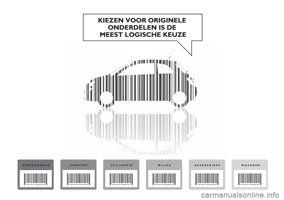 FIAT 500 2018 Instructieboek (in Dutch) FIAT 500 2018 Instructieboek (in Dutch)
