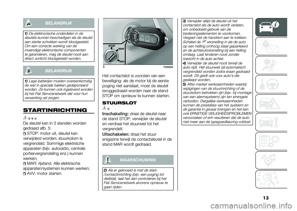 FIAT 500 2021  Instructieboek (in Dutch) �������
���	��
��
�� �����	�
������� �����
����� �� ��
�����	��� ������ �
���������� ��� �� �����	�� ��� ��	��
�� ����