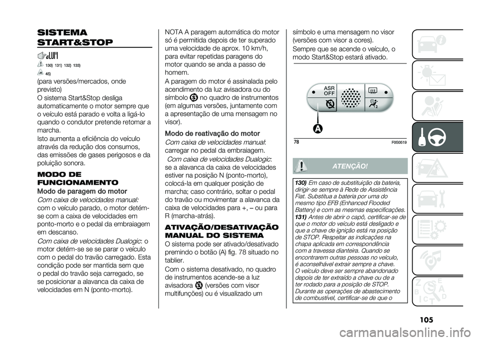 FIAT 500 2021  Manual de Uso e Manutenção (in Portuguese) �������
���	
��
�	��
�G��
��
�B�F�?�E �B�F�B�E �B�F�D�E �B�F�F�E
�A�H�E
�5���� �����#���B���������! ����
���������7
� ������� �.�����\�.��� �