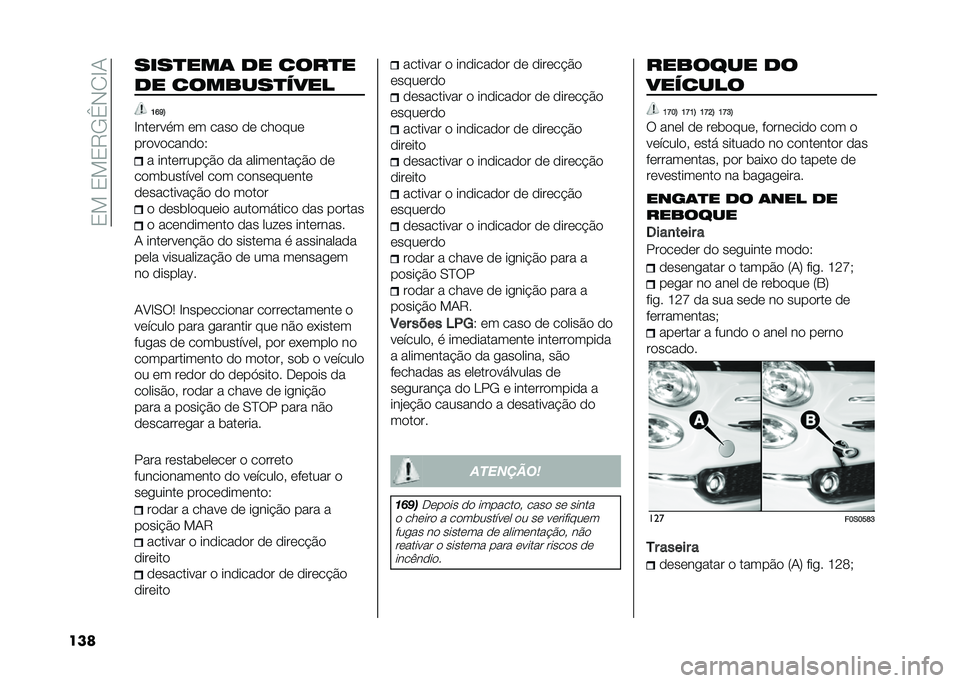 FIAT 500 2021  Manual de Uso e Manutenção (in Portuguese) ��0���0��0�6�-�c�+� �D�/
��� ����
���	 �� ����
�
�� �������
����
�B�@�J�E
�D������
� �� ���� �� ������
�����������3 � ���������"�%�