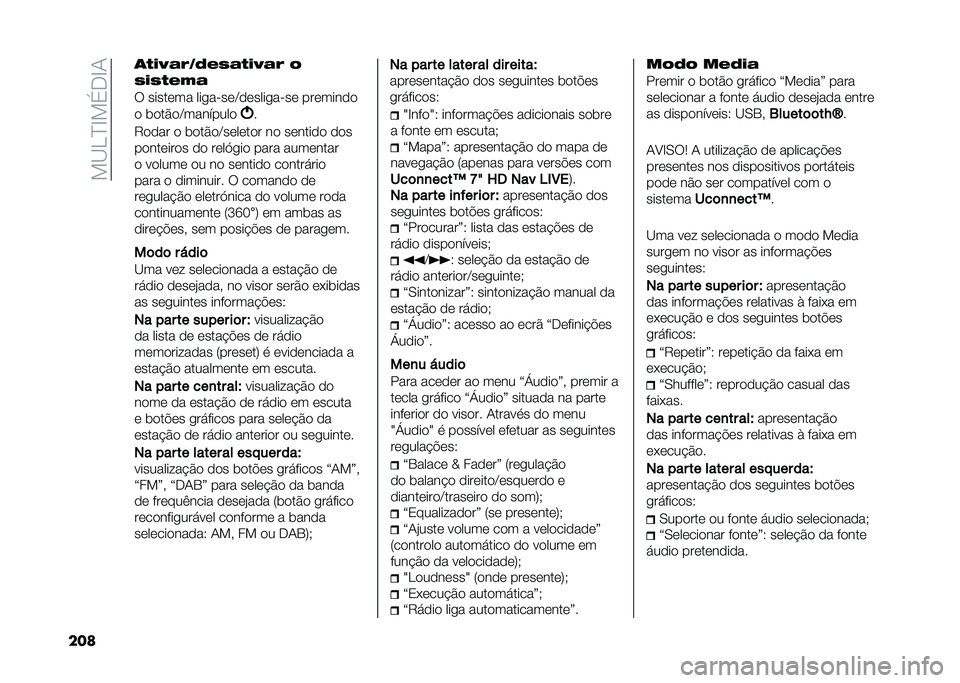 FIAT 500 2021  Manual de Uso e Manutenção (in Portuguese) ���A�<�C�D���,�D�/
��� �	�,�(�C�#�/����+�#�,�(�C�#�/ �&
�+�(�+�,��.�#
� ������� ���
�����B������
���� ��������
� �	���%��B��������
�
�6���� �