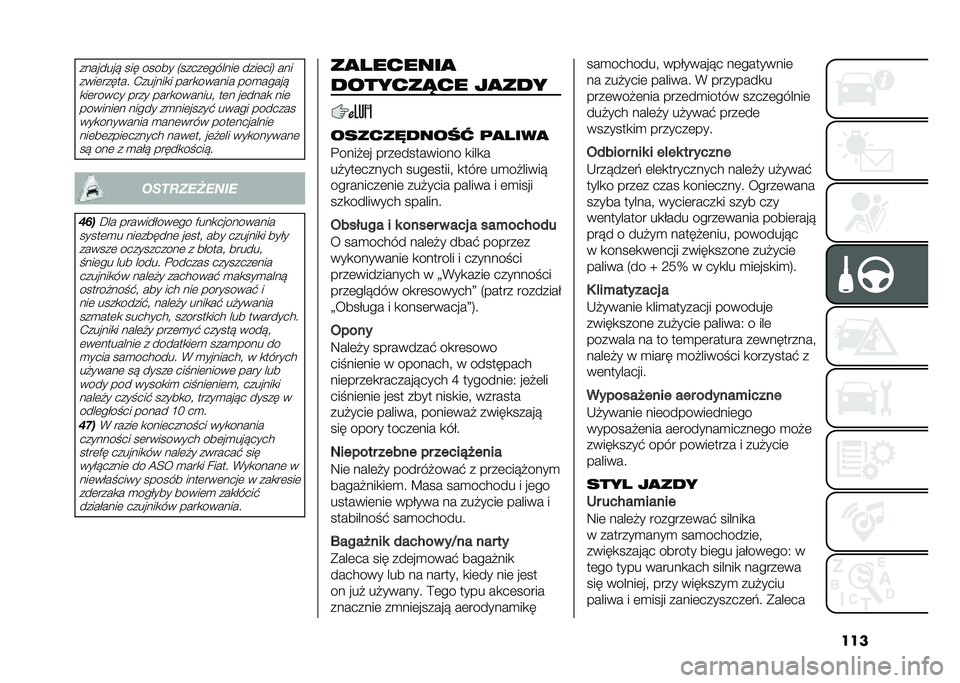 FIAT 500 2021  Instrukcja obsługi (in Polish) ����������� ��� ����� �2�����	������	 ����	���4 ���
����	������ �+������
� ����
������ ���
������
��	����� ���� ����
��