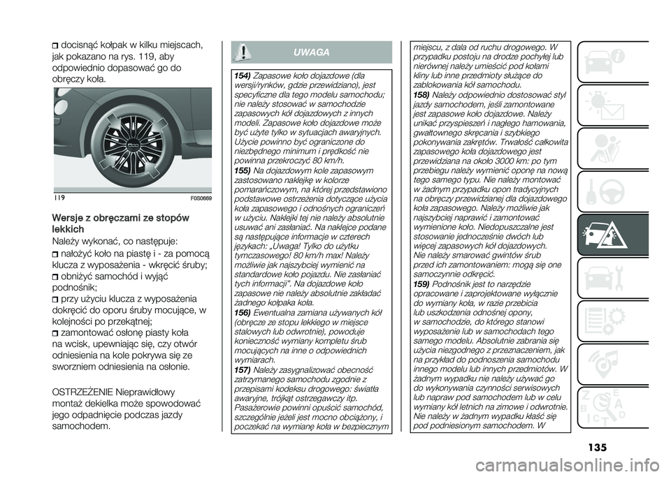 FIAT 500 2021  Instrukcja obsługi (in Polish) �����������! �
��$���
 � �
���
� �
��	�������
���
 ���
����� �� ���� �F�F�5� ���
�������	���� ���������! �� ��
������� �
��$�